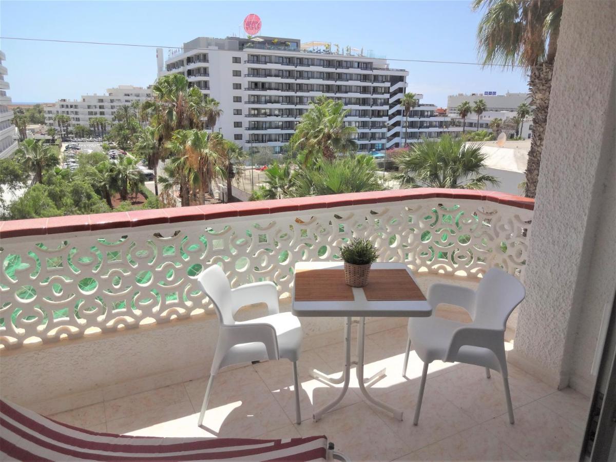 פלאייה דה לאס אמריקס Apartment With A Large South-Facing Balcony, Sea View And Wifi In Las Americas Center מראה חיצוני תמונה