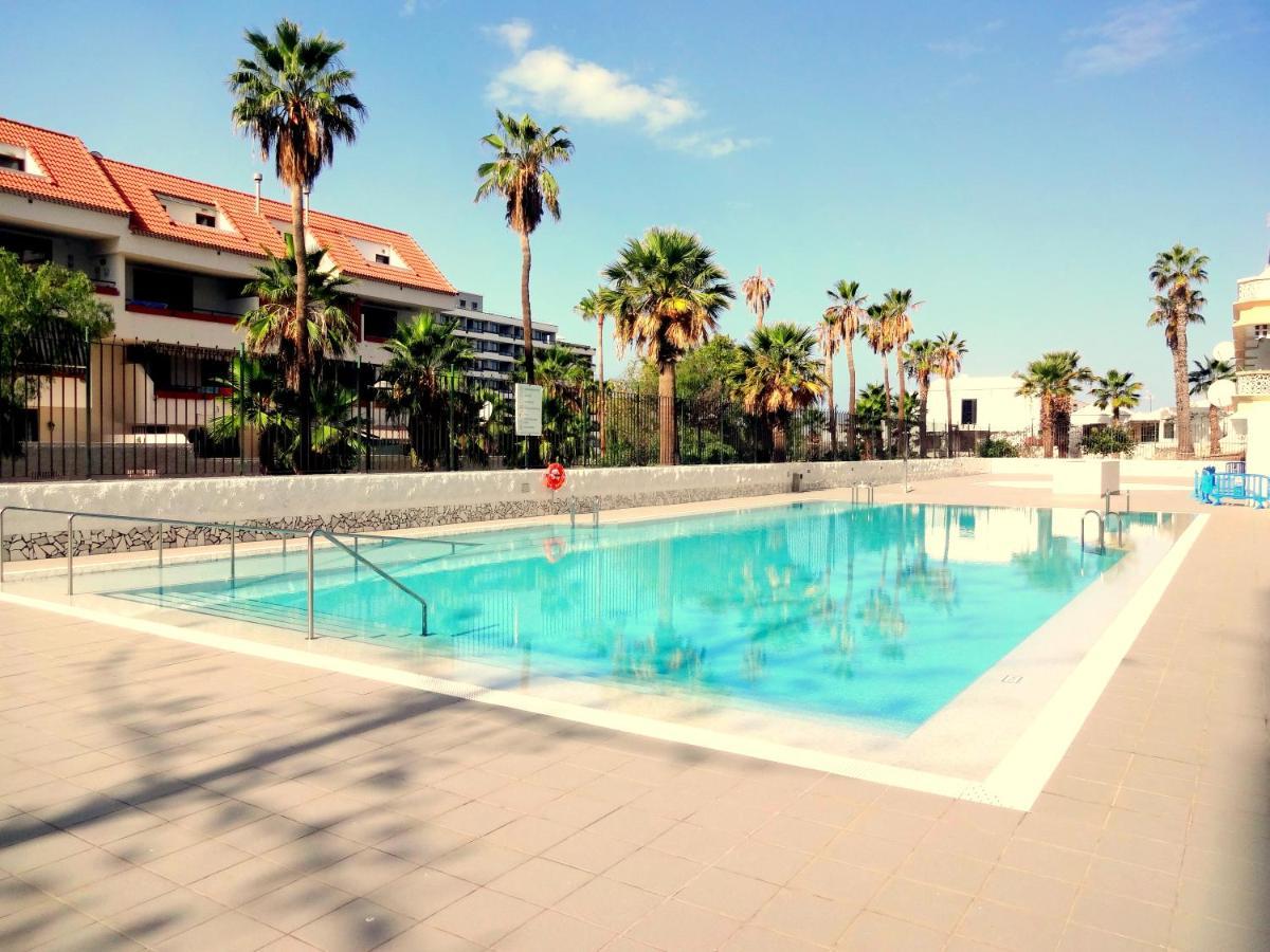 פלאייה דה לאס אמריקס Apartment With A Large South-Facing Balcony, Sea View And Wifi In Las Americas Center מראה חיצוני תמונה