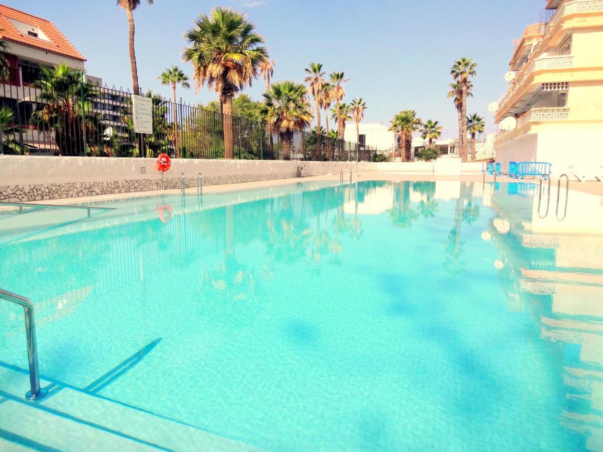 פלאייה דה לאס אמריקס Apartment With A Large South-Facing Balcony, Sea View And Wifi In Las Americas Center מראה חיצוני תמונה